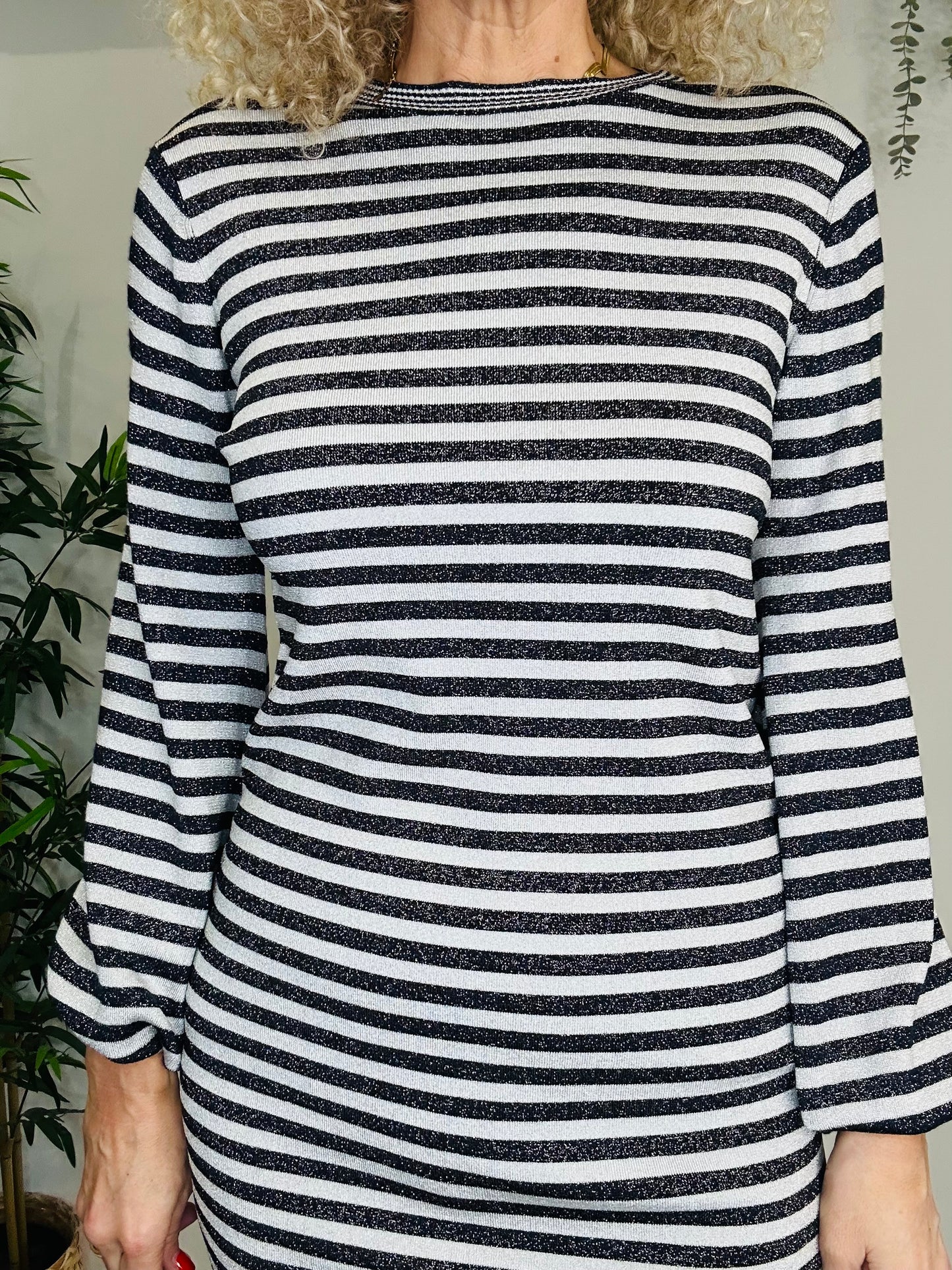 Sparkly Striped Dress - Size 3