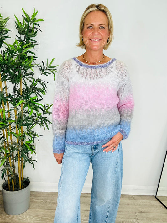 Ombre Mohair Jumper - Size 1