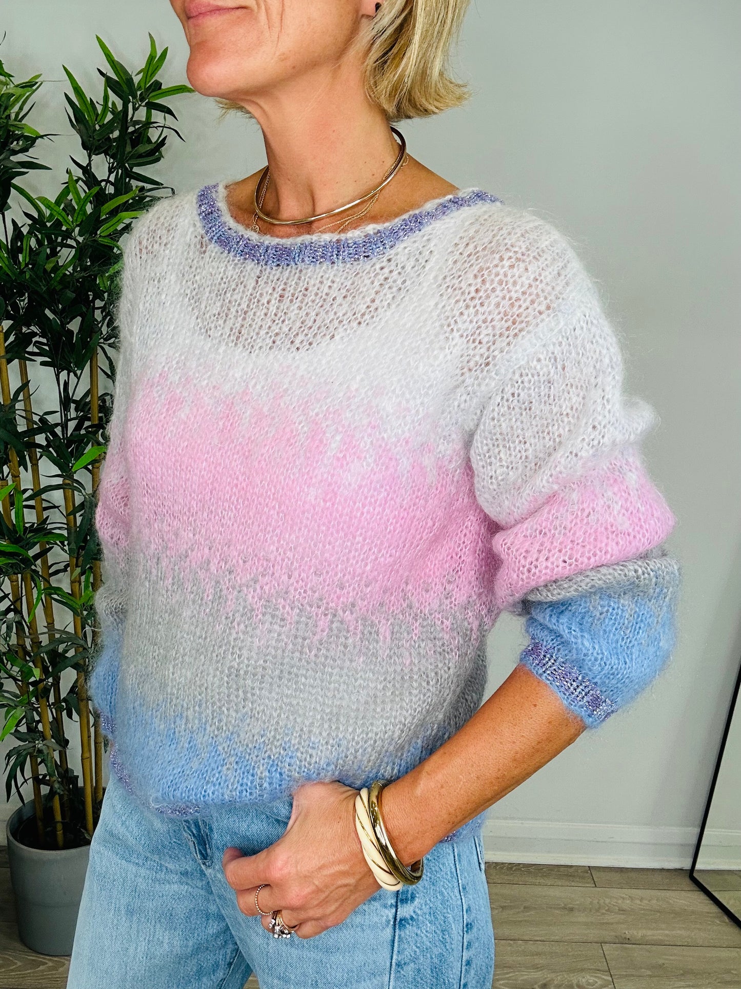 Ombre Mohair Jumper - Size 1