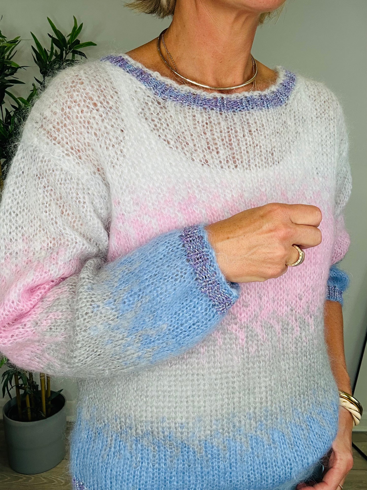 Ombre Mohair Jumper - Size 1