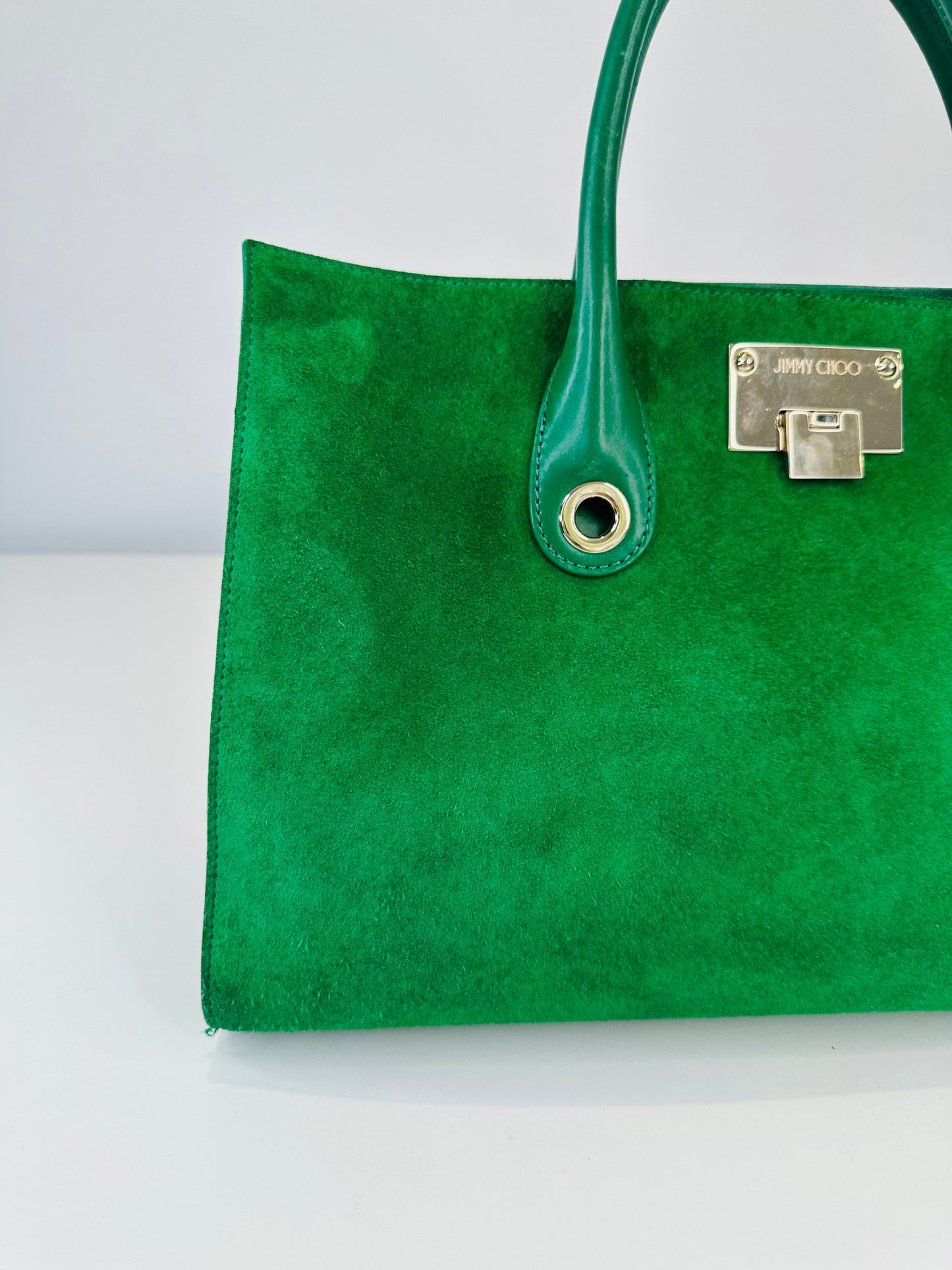 Suede Riley Tote Bag