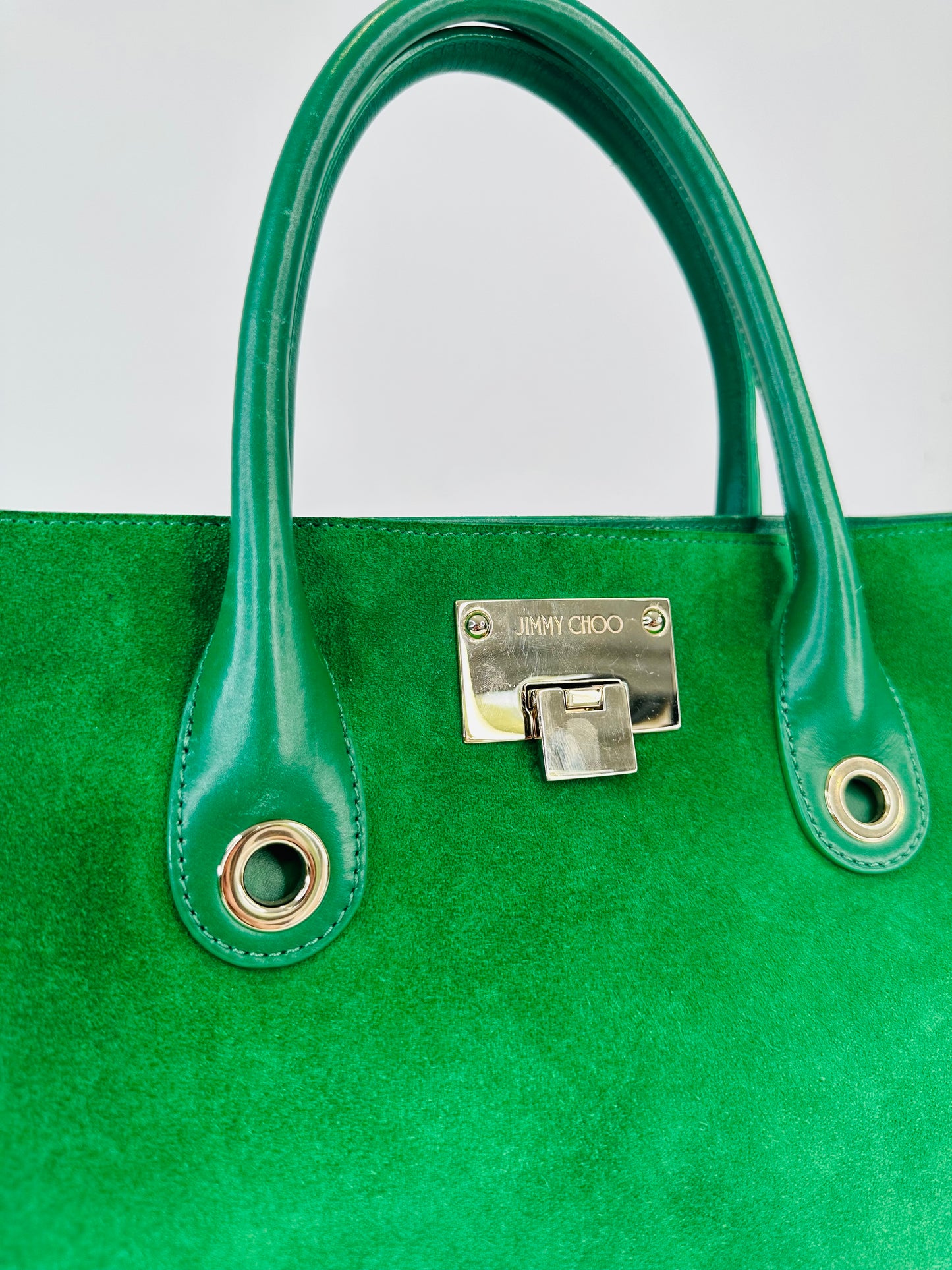 Suede Riley Tote Bag