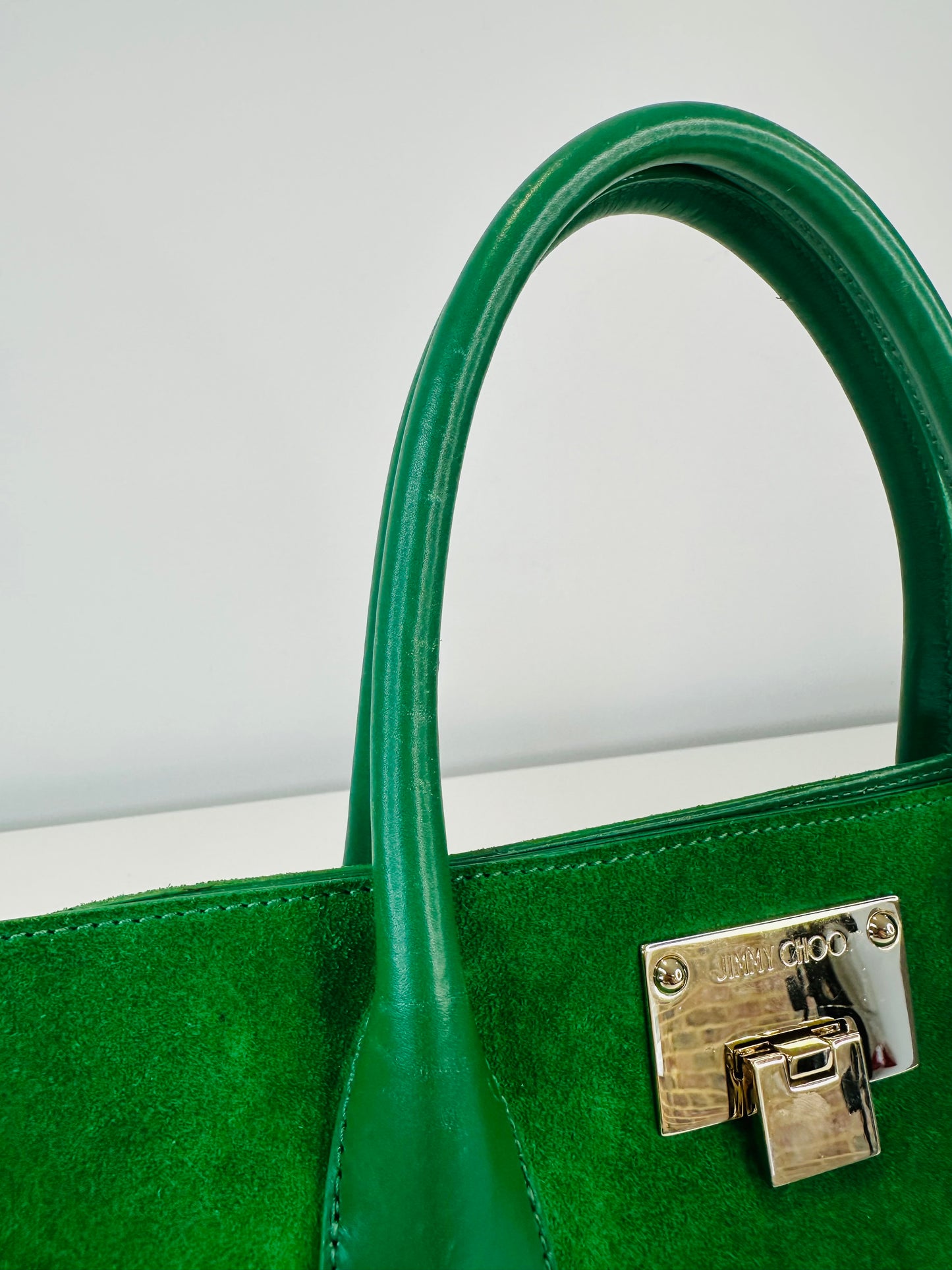 Suede Riley Tote Bag