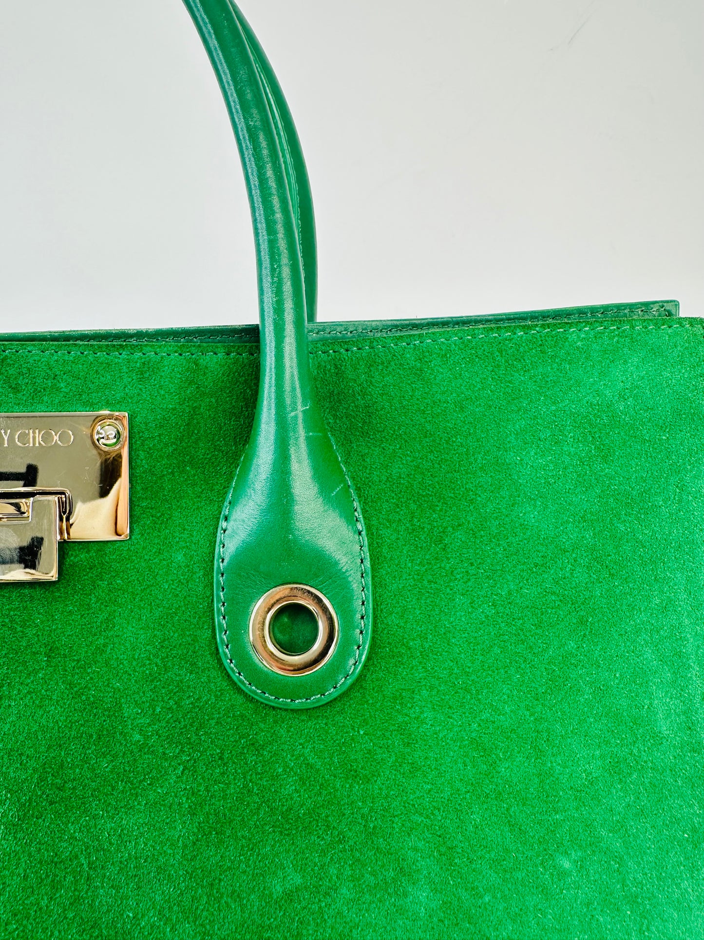 Suede Riley Tote Bag