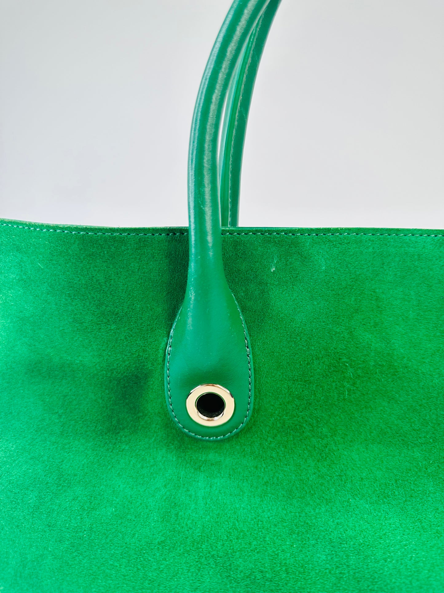 Suede Riley Tote Bag