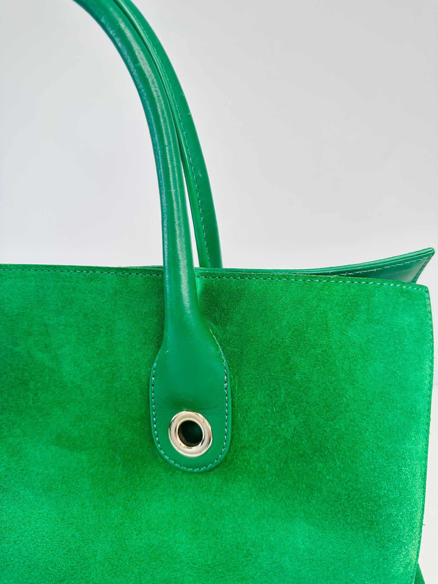 Suede Riley Tote Bag