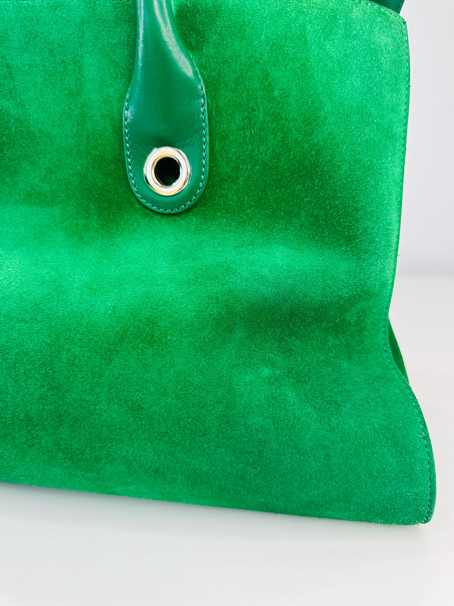 Suede Riley Tote Bag