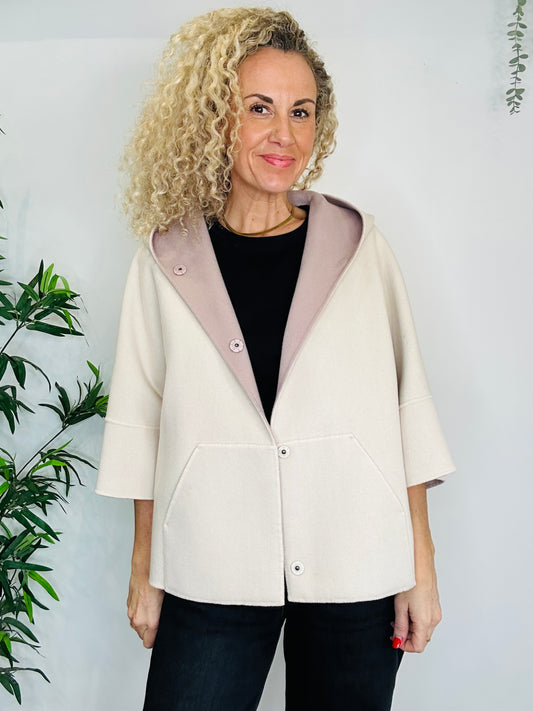 Reversible Wool Jacket - Size 14