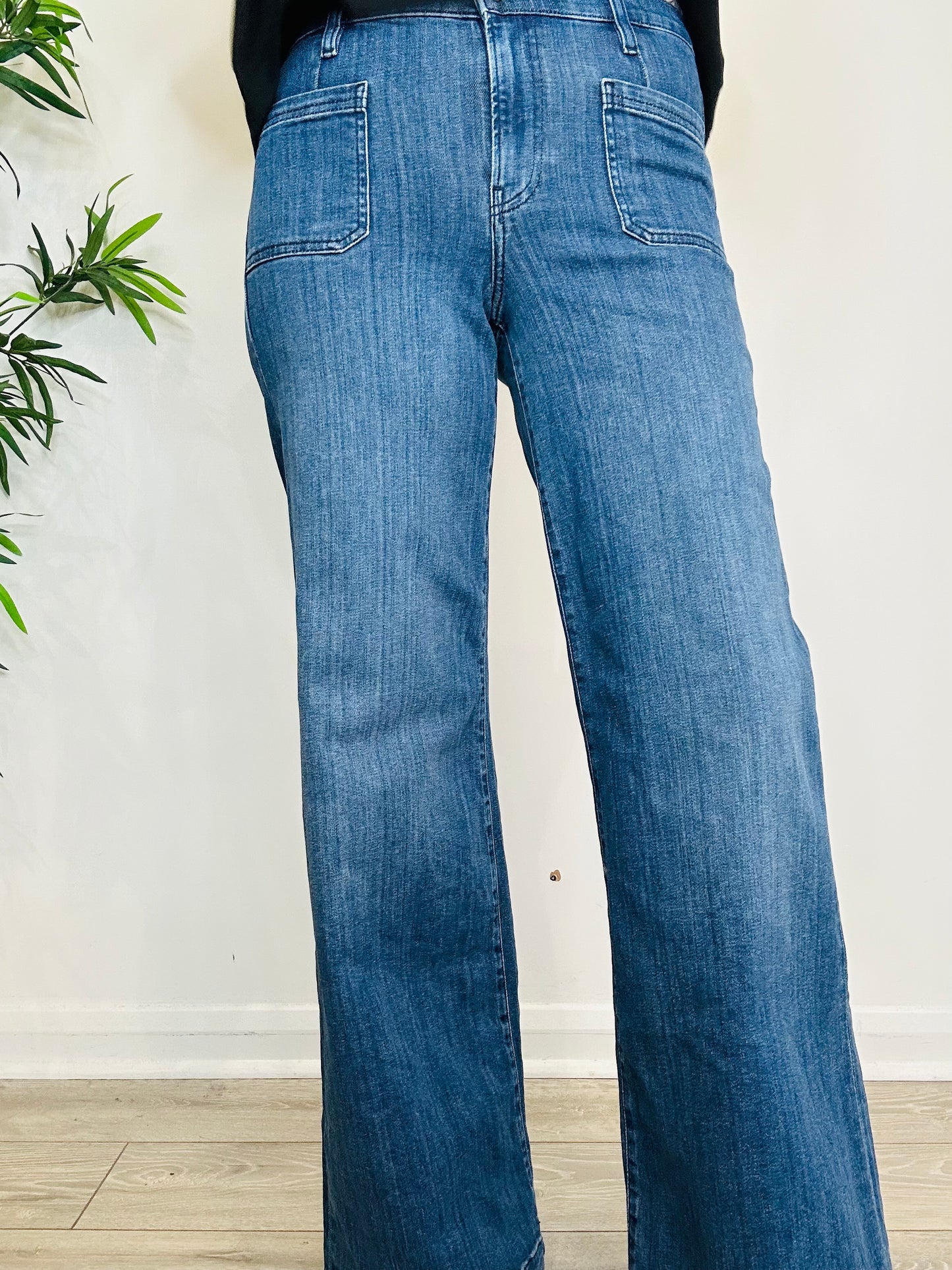 Patch Pocket Jeans - Size 28