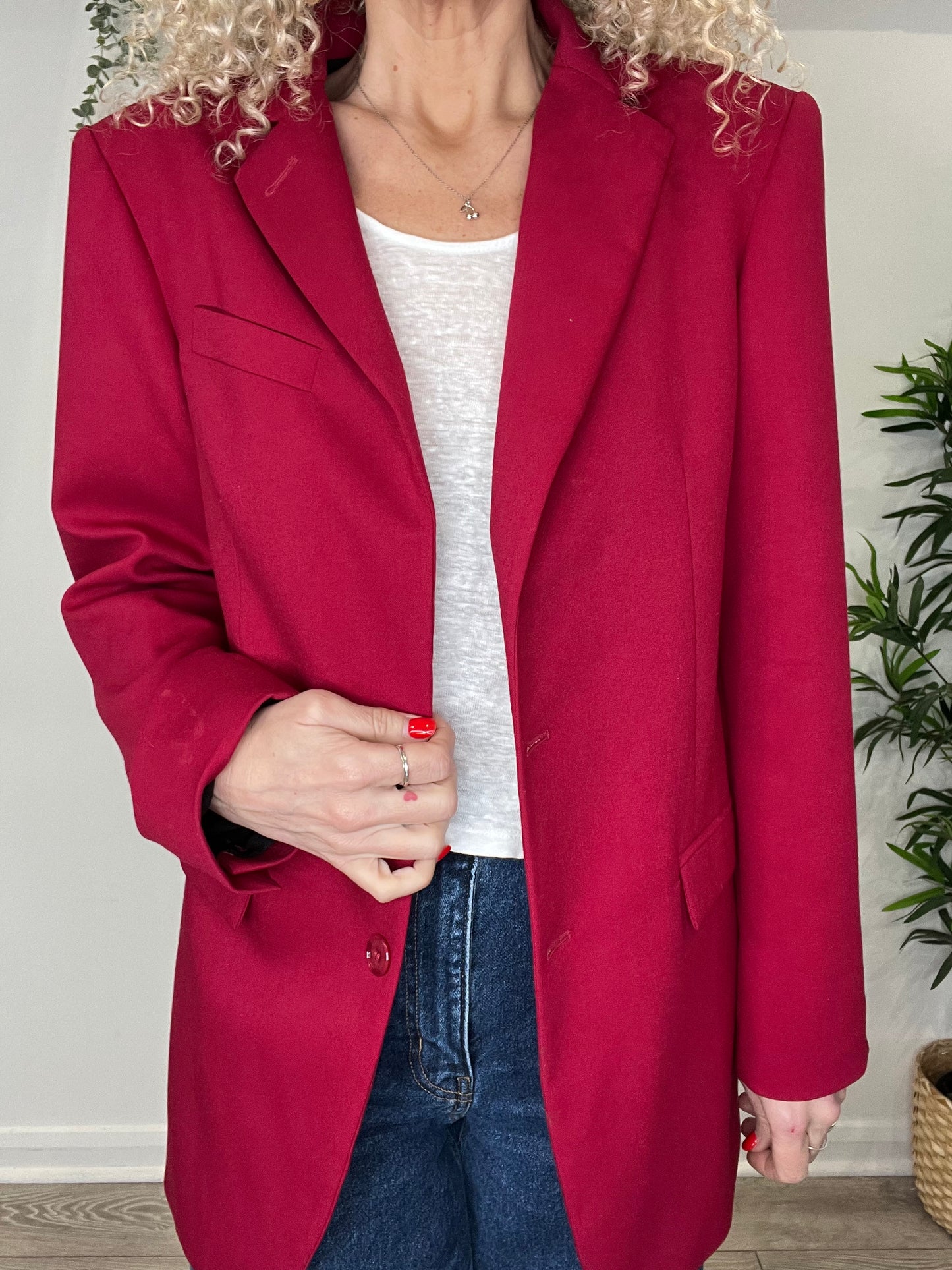 Caroline Oversized Blazer - Size 38