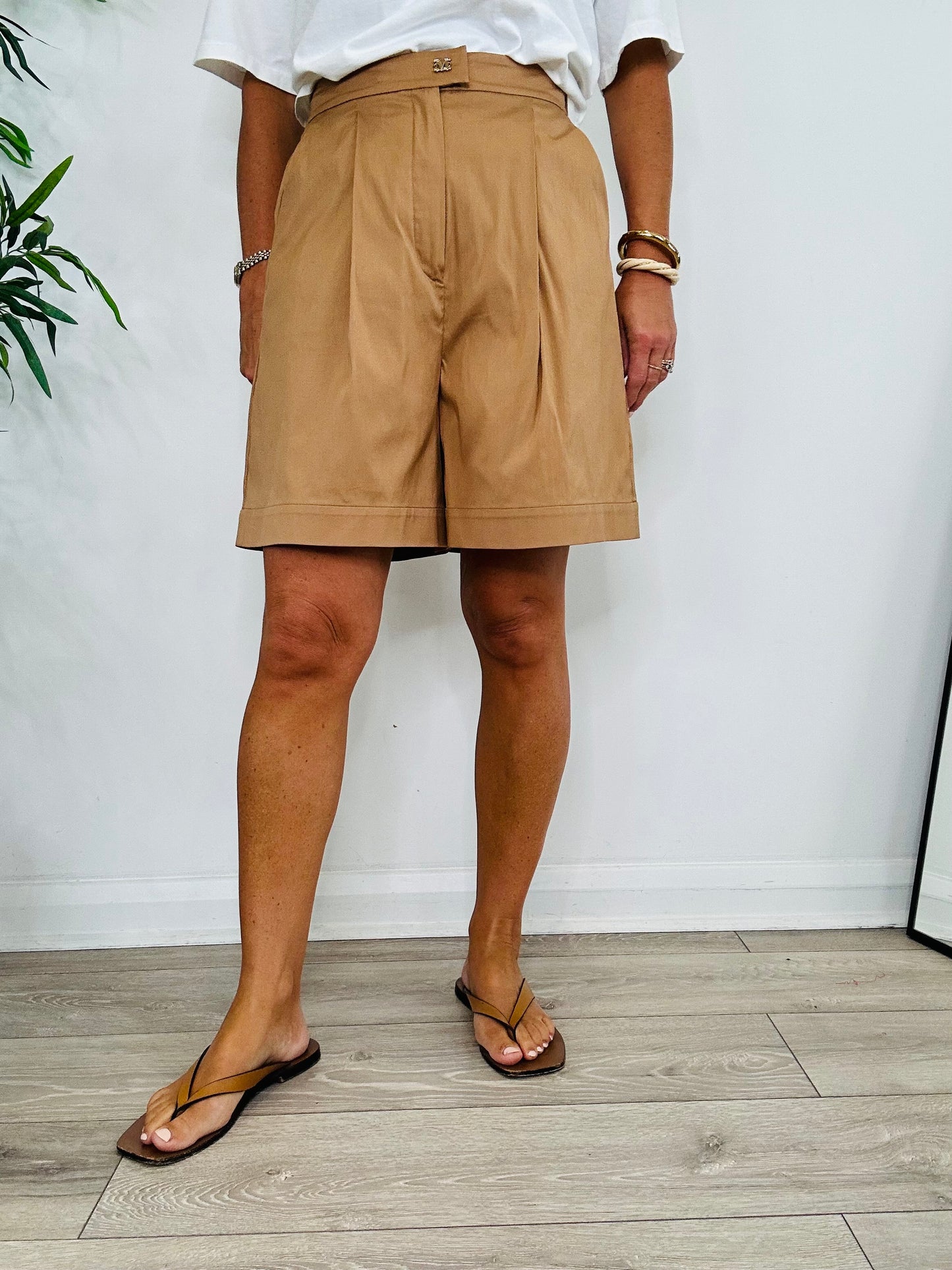 Sultano Pleated Shorts - Size 10
