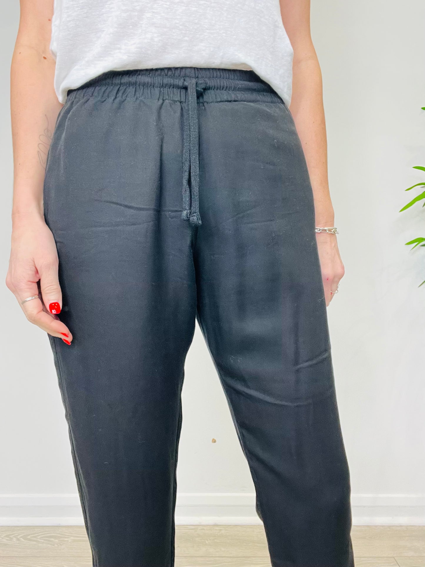 Berati Tapered Trousers - Size 38