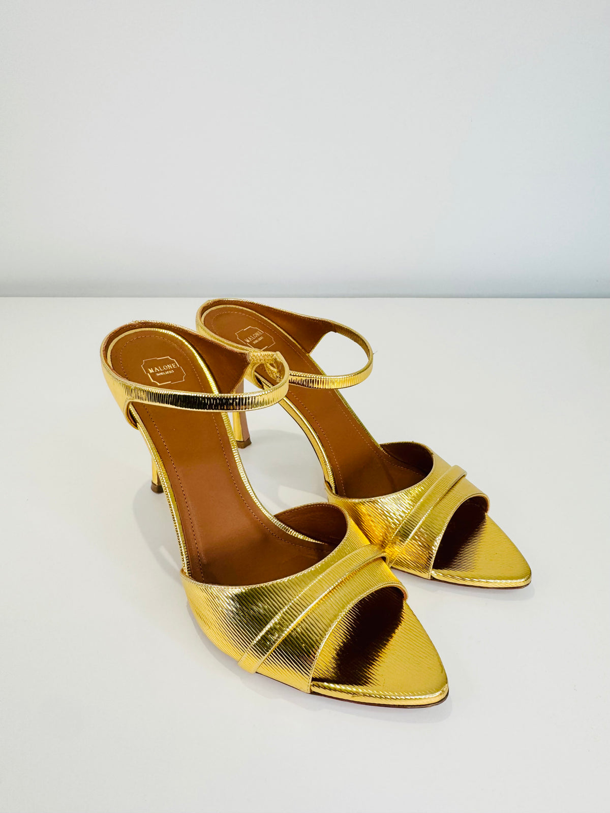 Una Heeled Mules - Size 40