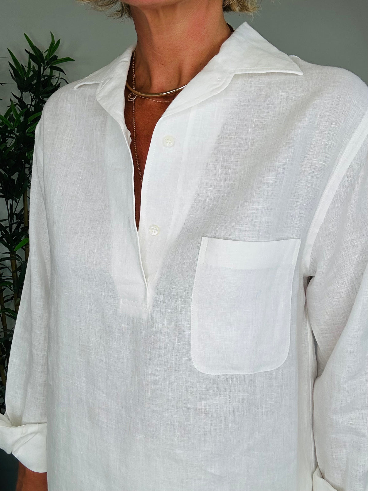 Linen Shirt - Size 42IT