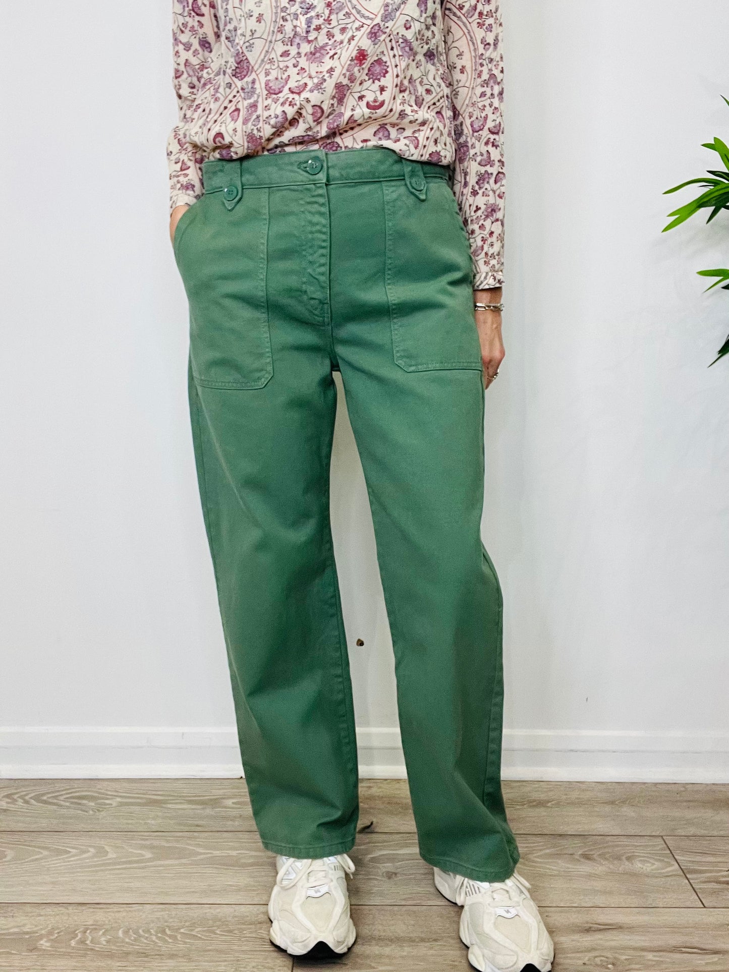 Cypria Wide Leg Trousers - Size 3