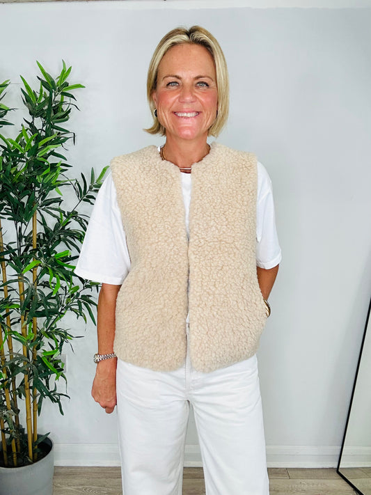 Wool Gilet - Size S