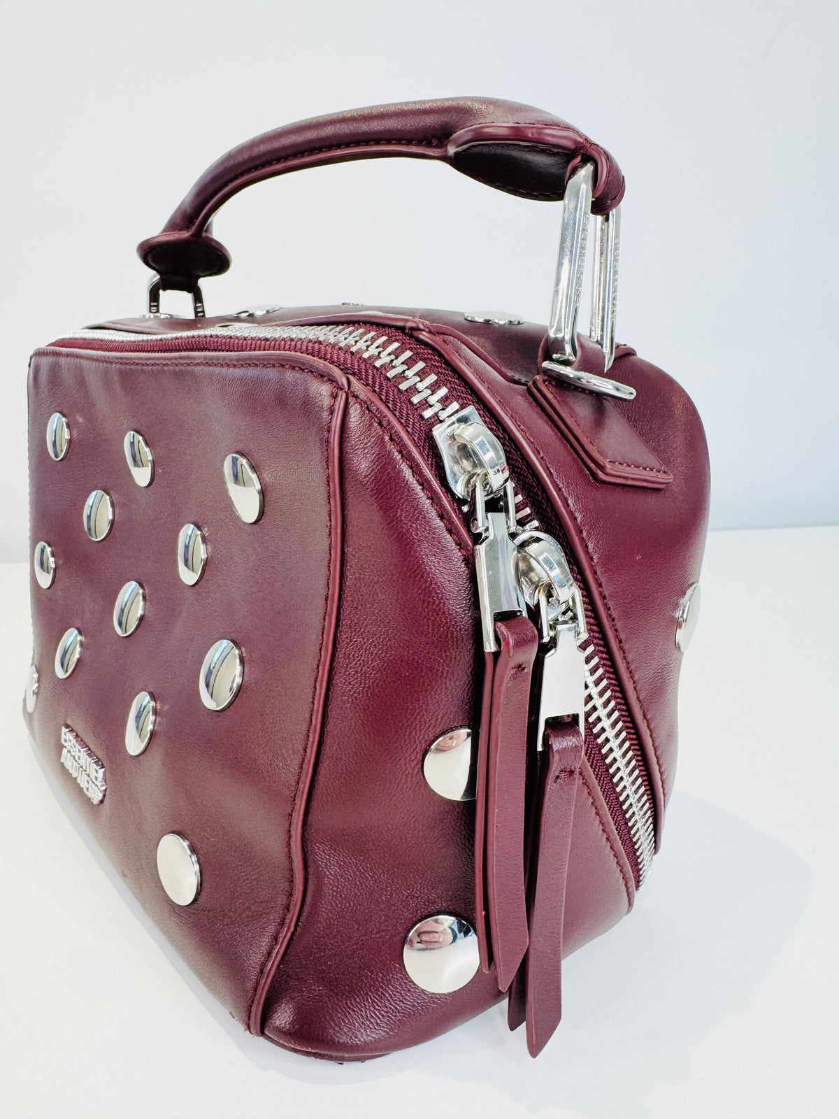 Bobbi Studded Leather Bag