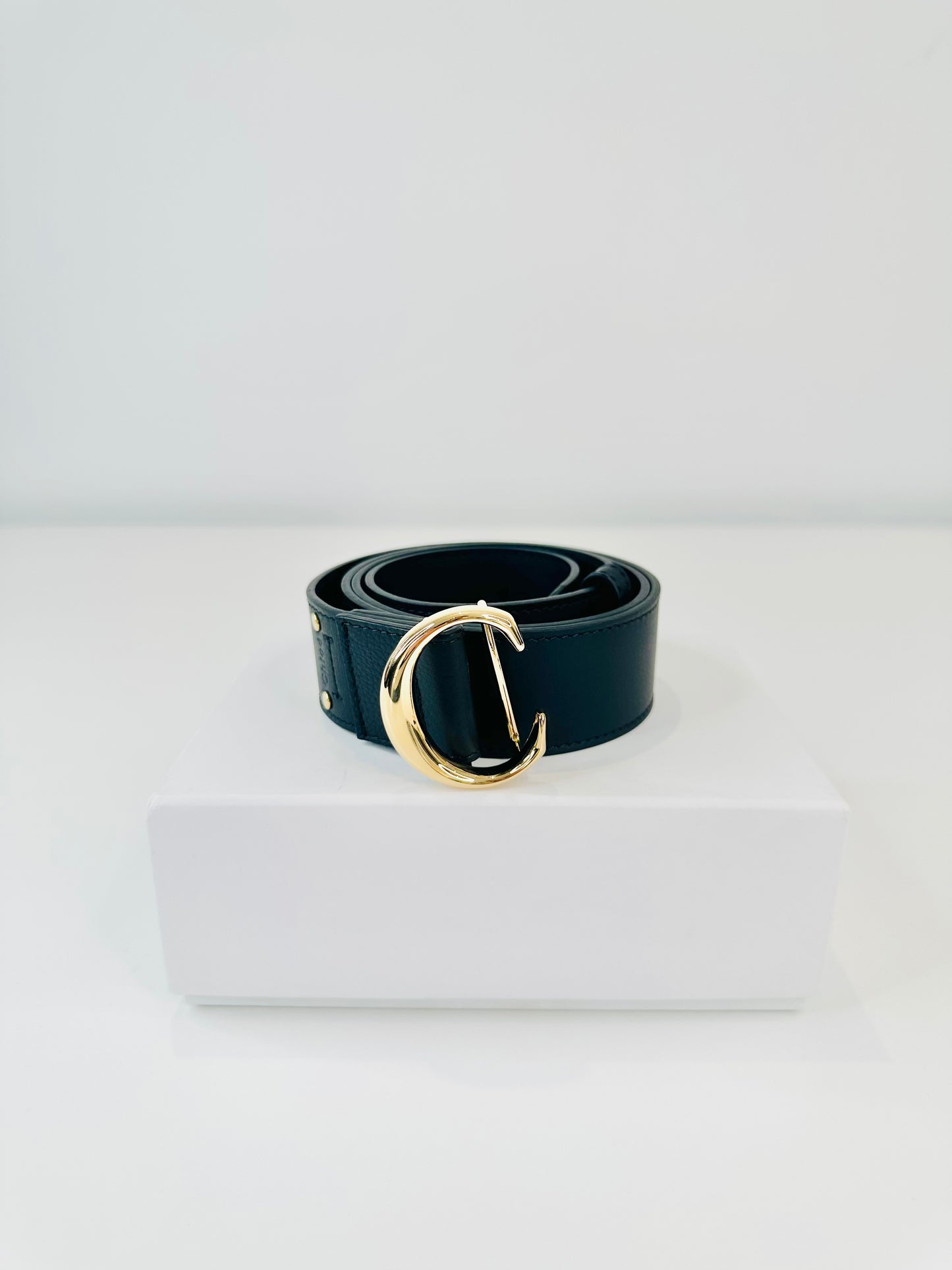 Leather C Belt - L