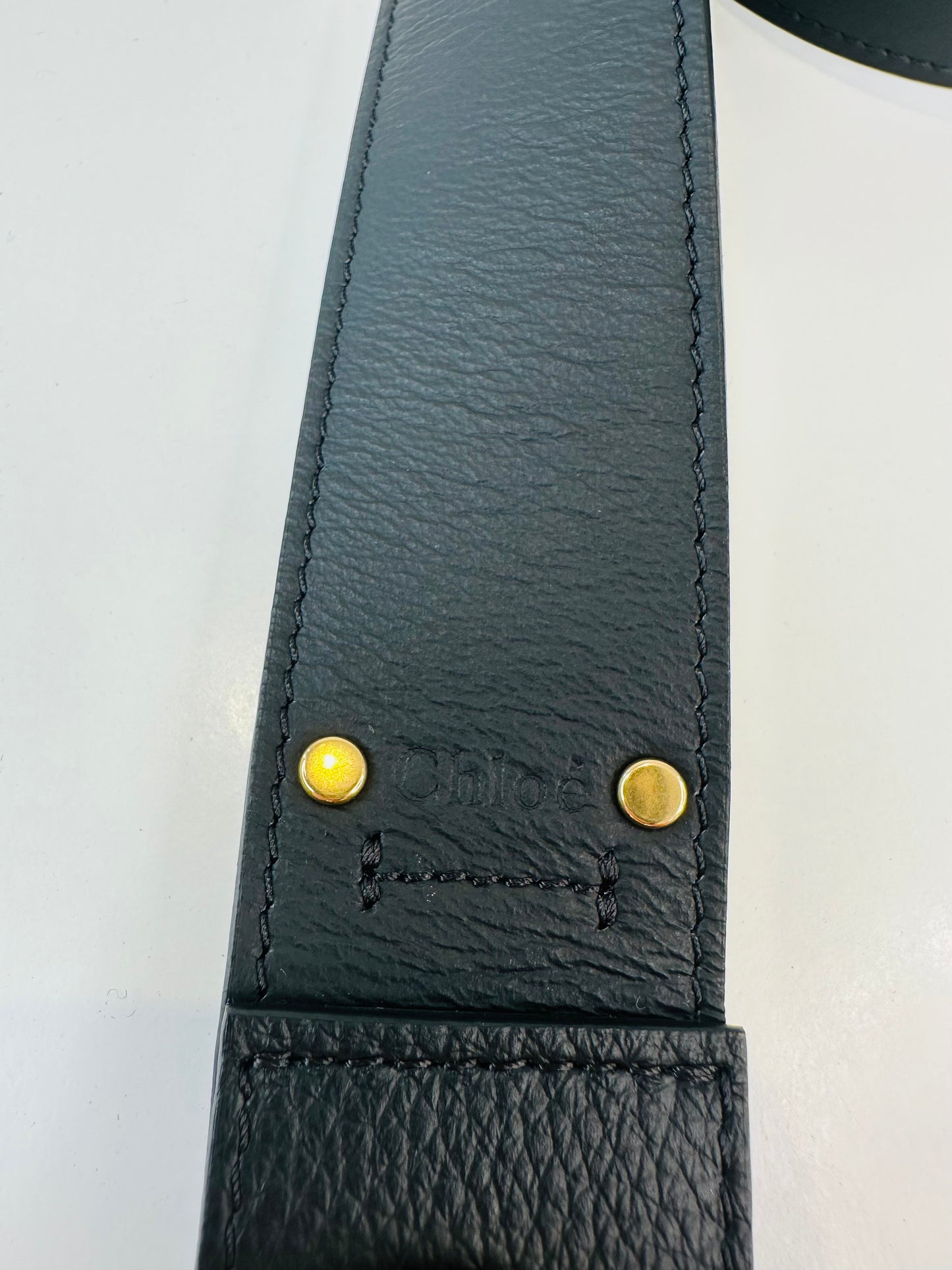 Leather C Belt - L