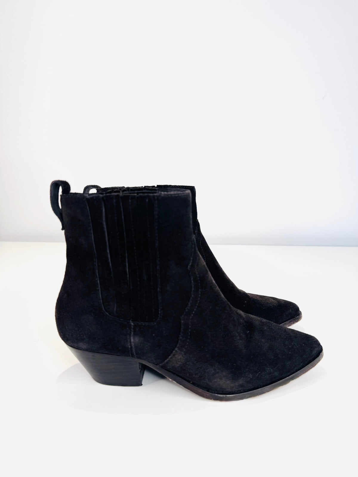 Future Suede Ankle Boots - Size 38