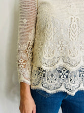 Load image into Gallery viewer, Crochet Top - Size XS
