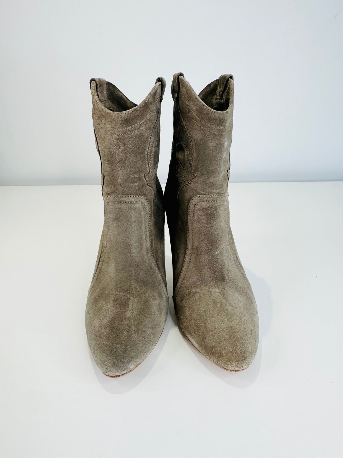 Caitlin Suede Boots - Size 38