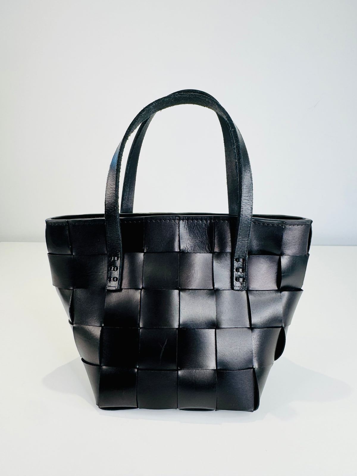 Japan Mini Woven Leather Bag