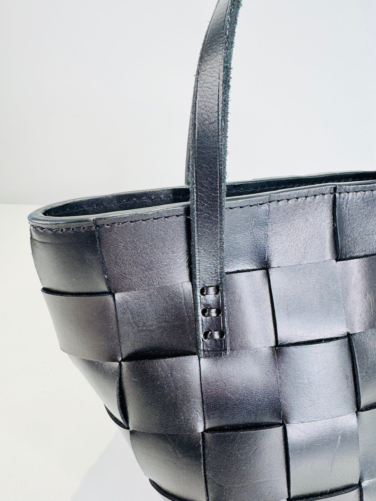 Japan Mini Woven Leather Bag