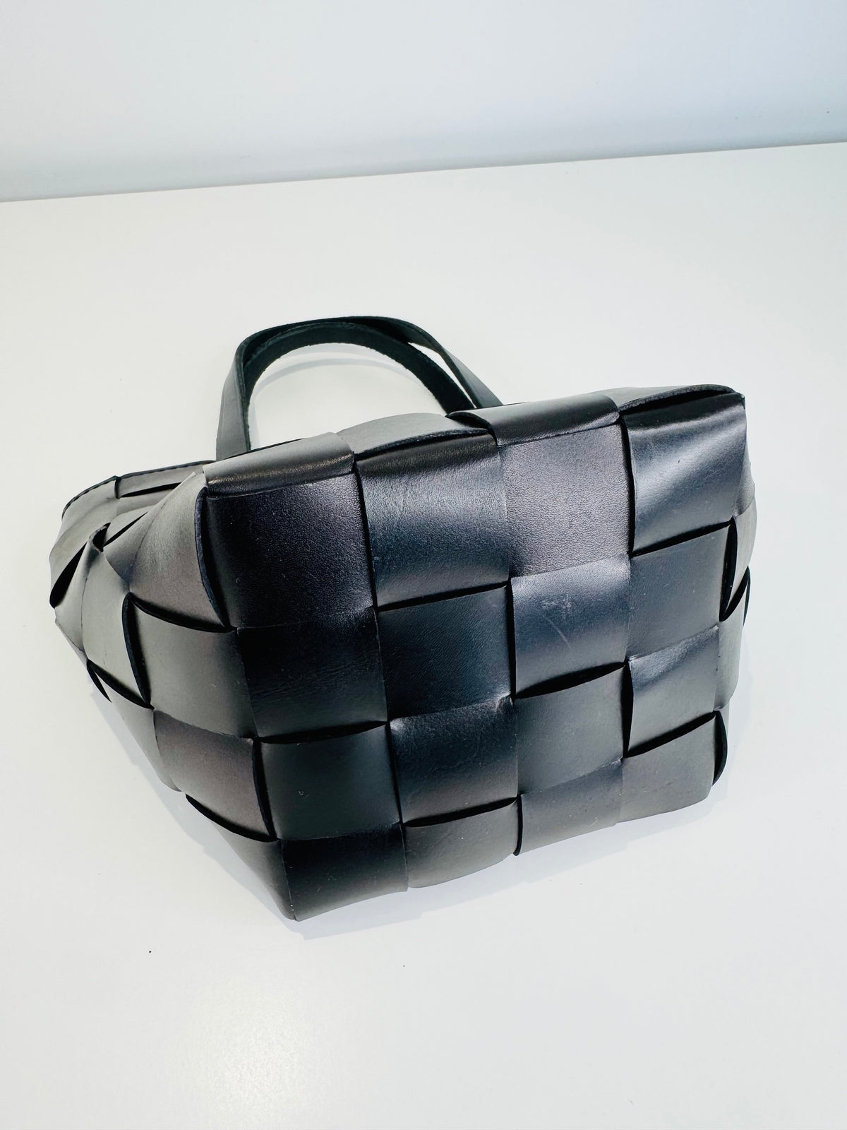 Japan Mini Woven Leather Bag