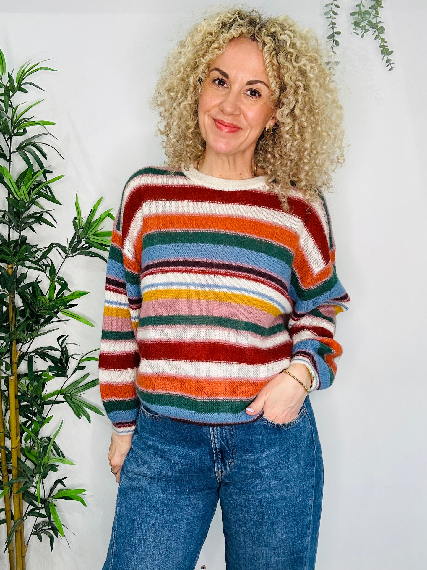 Striped Wool Jumper - Size 1