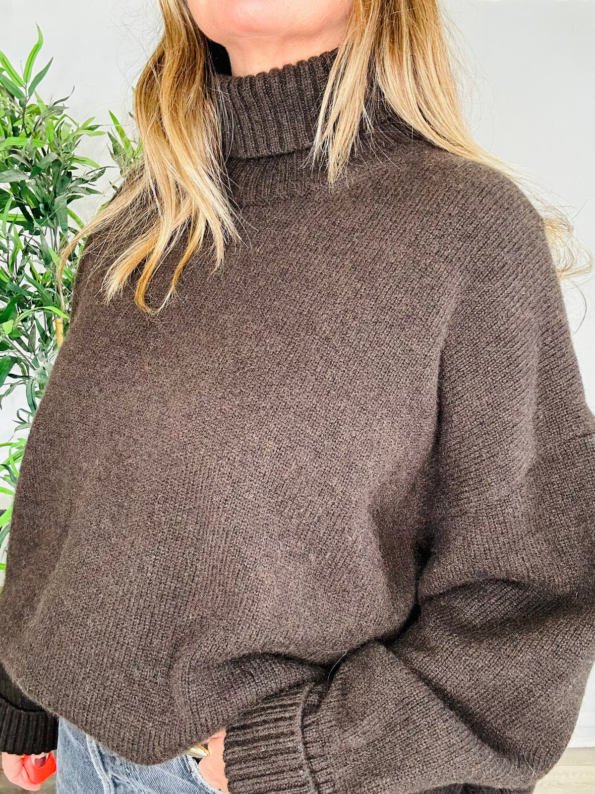William Roll-Neck Jumper - Size 36