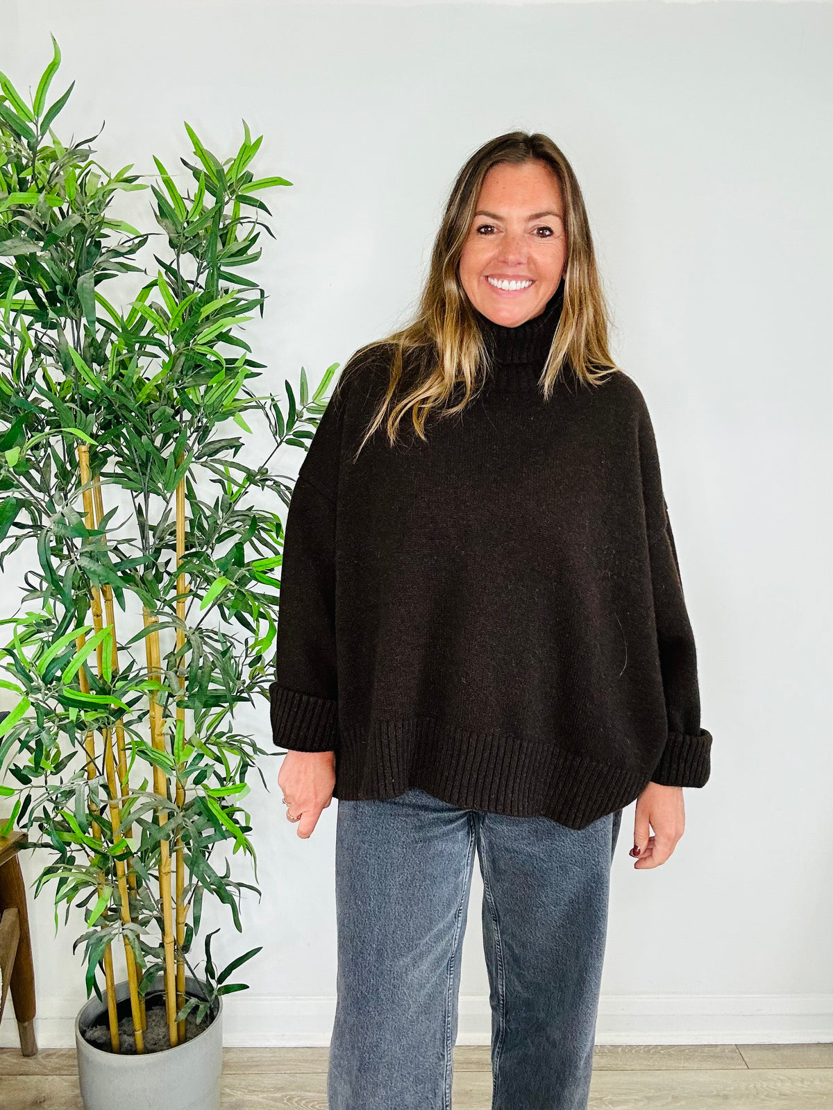 William Roll-Neck Jumper - Size 36
