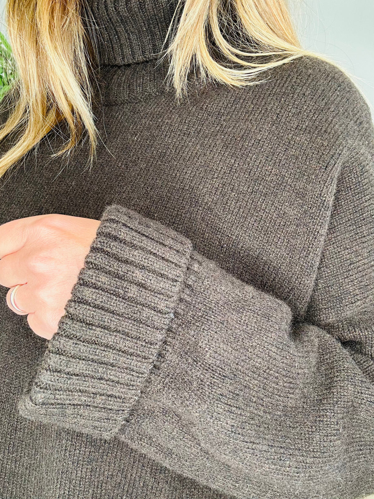 William Roll-Neck Jumper - Size 36