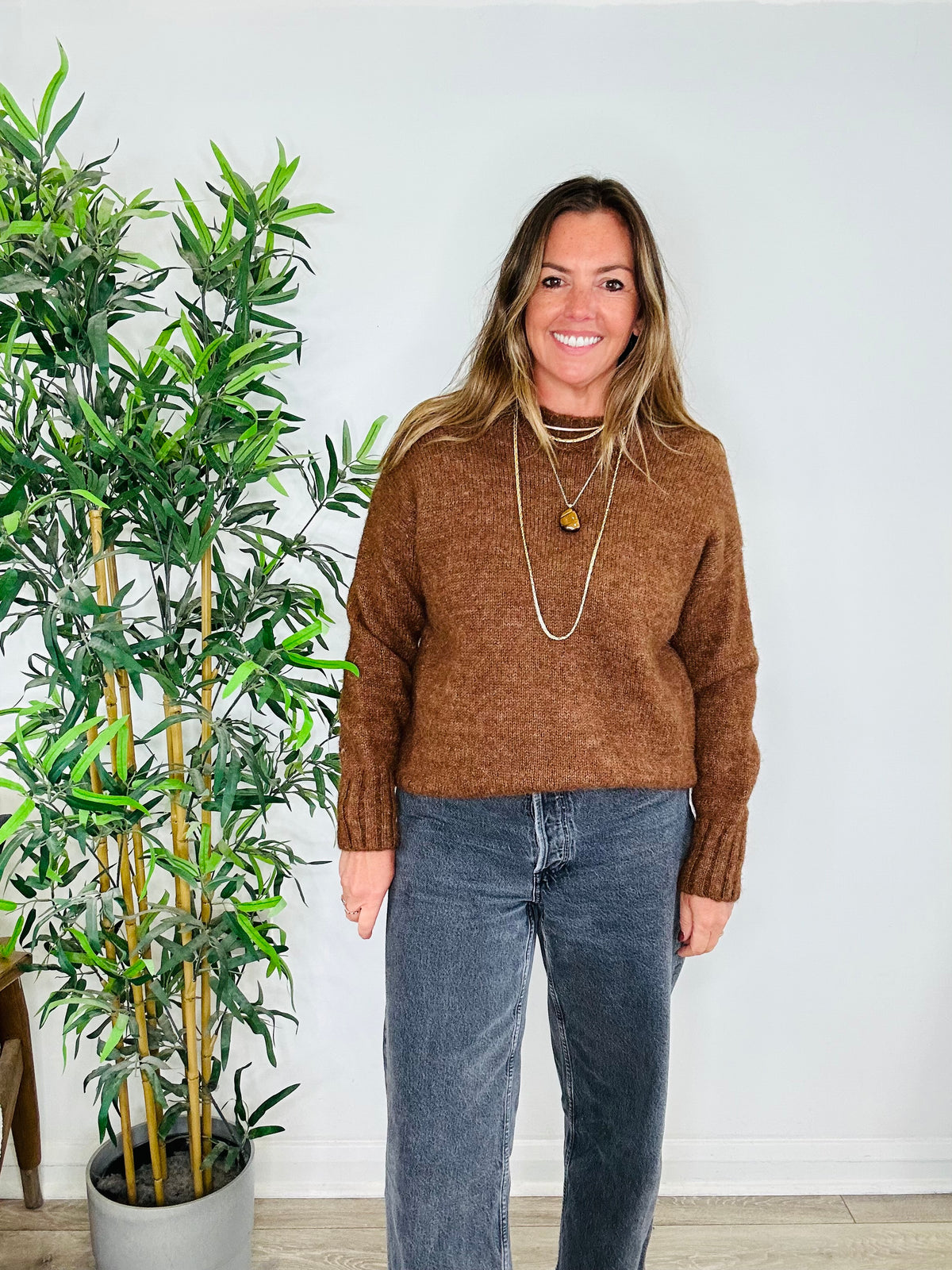 Alpaca Wool Jumper - Size S