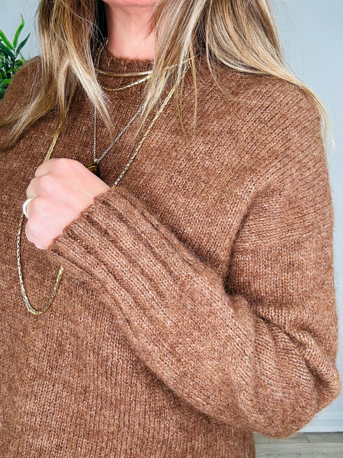 Alpaca Wool Jumper - Size S