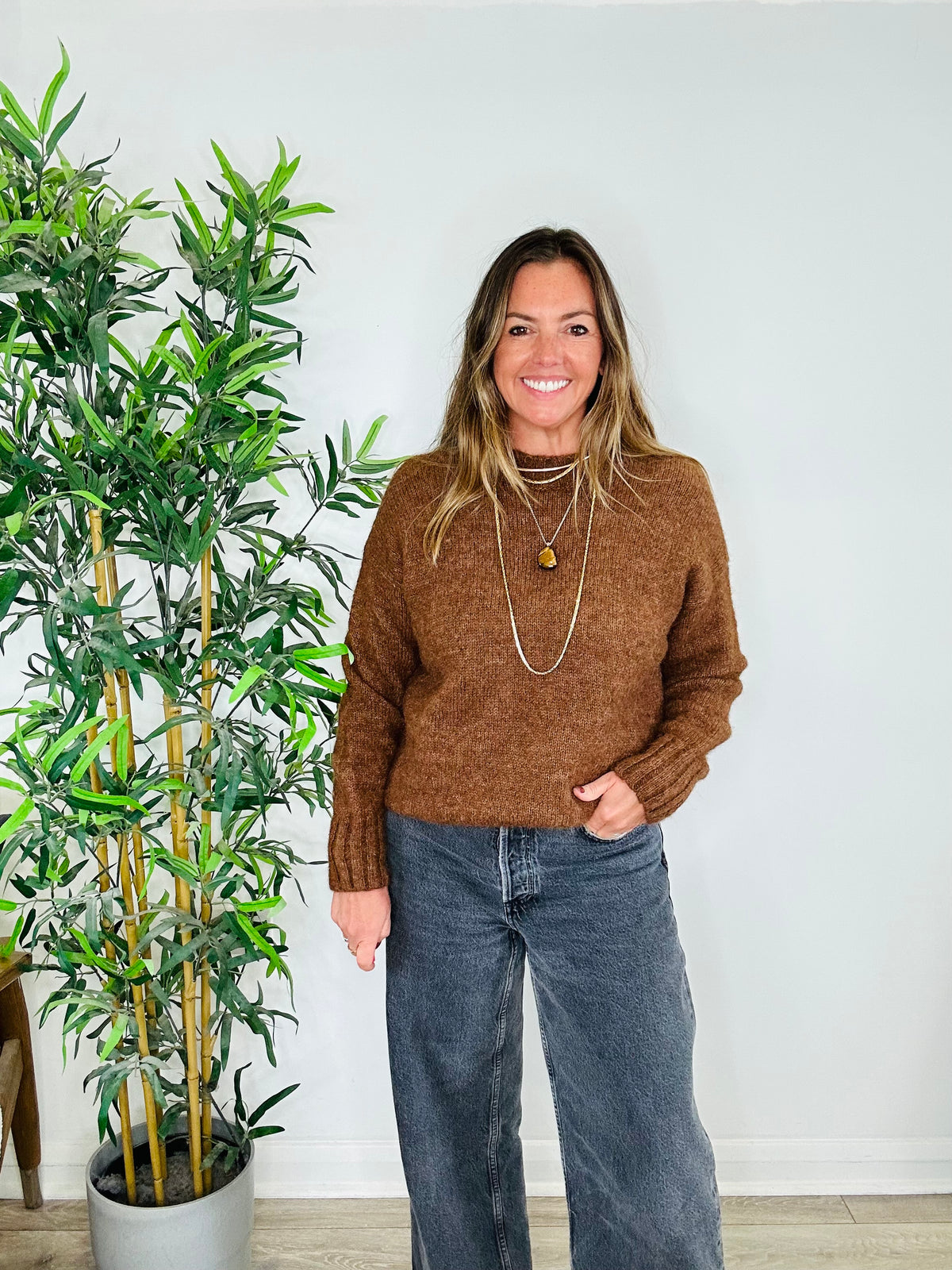 Alpaca Wool Jumper - Size S
