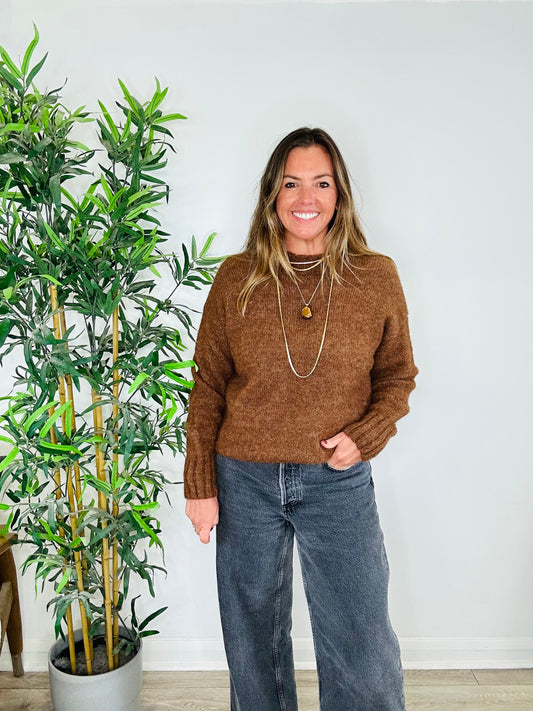 Alpaca Wool Jumper - Size S