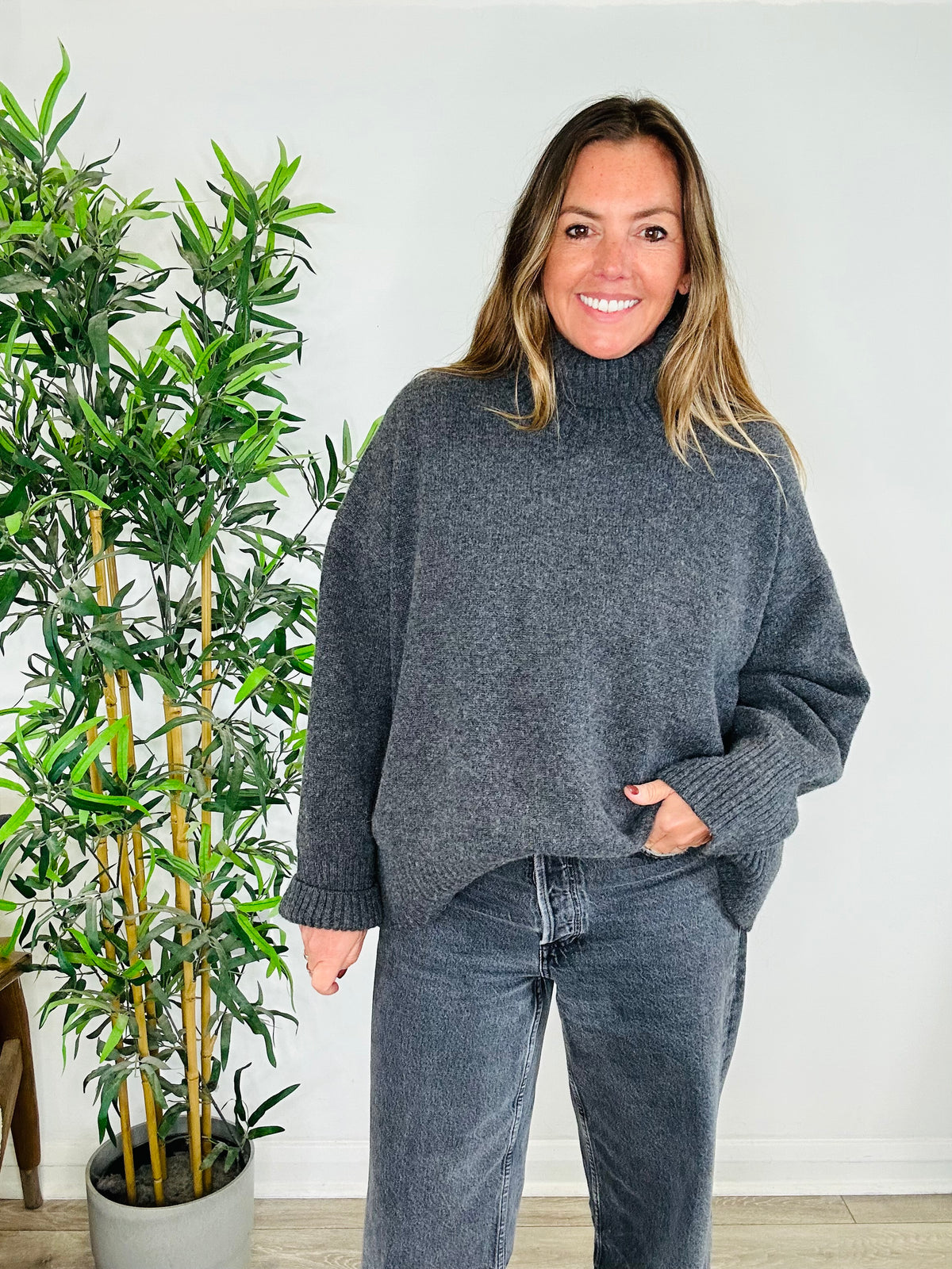 William Roll-Neck Jumper - Size 38