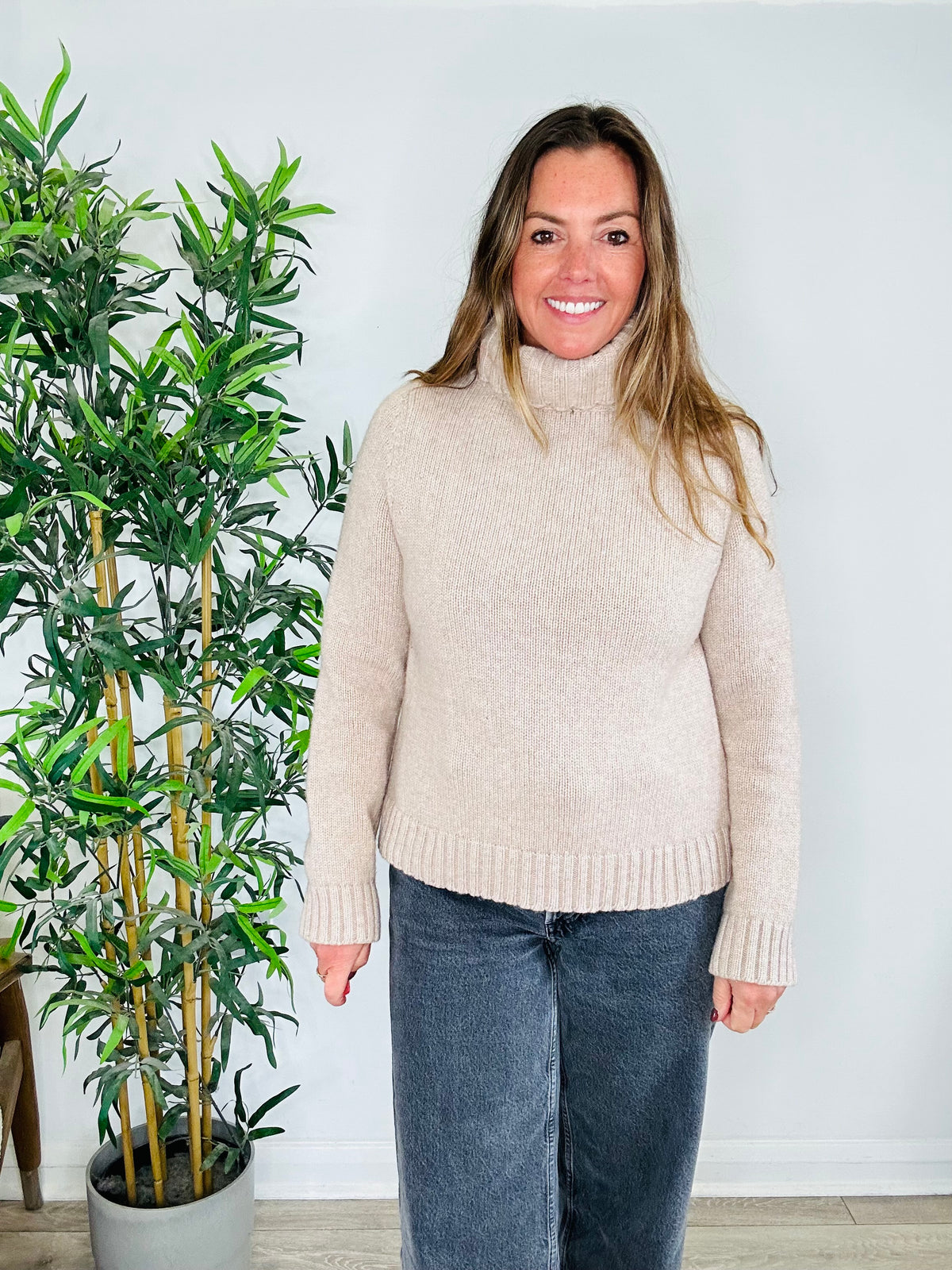 Roll Neck Jumper - O/S