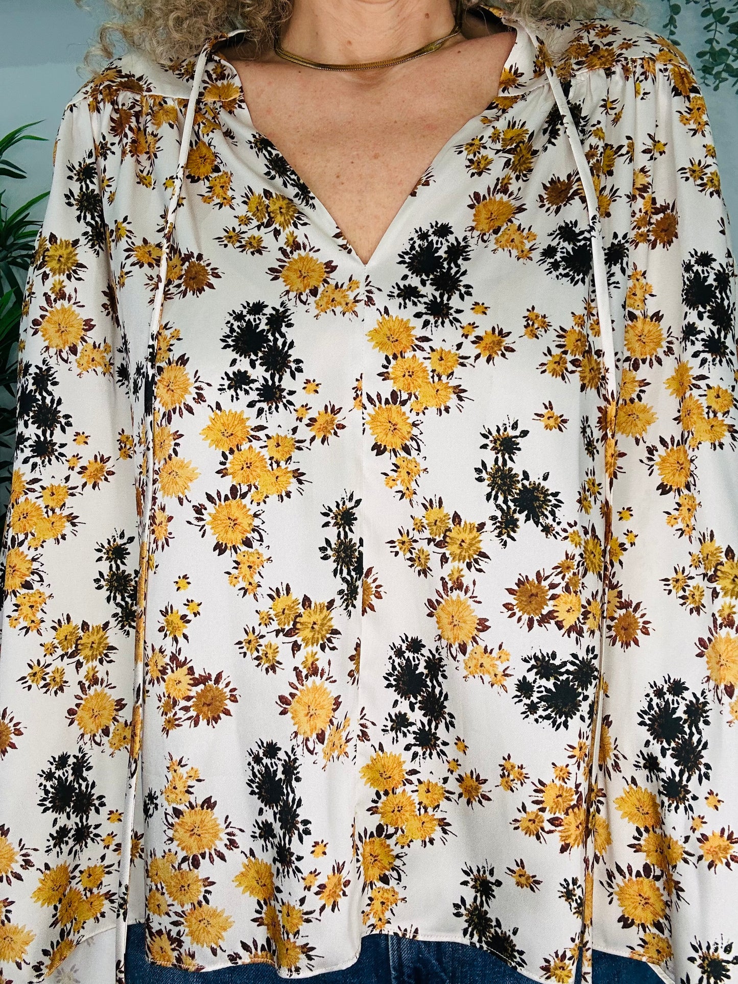 Floral Blouse - Size 12