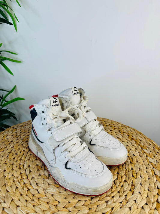 Leather Trash Trainers - Size 38