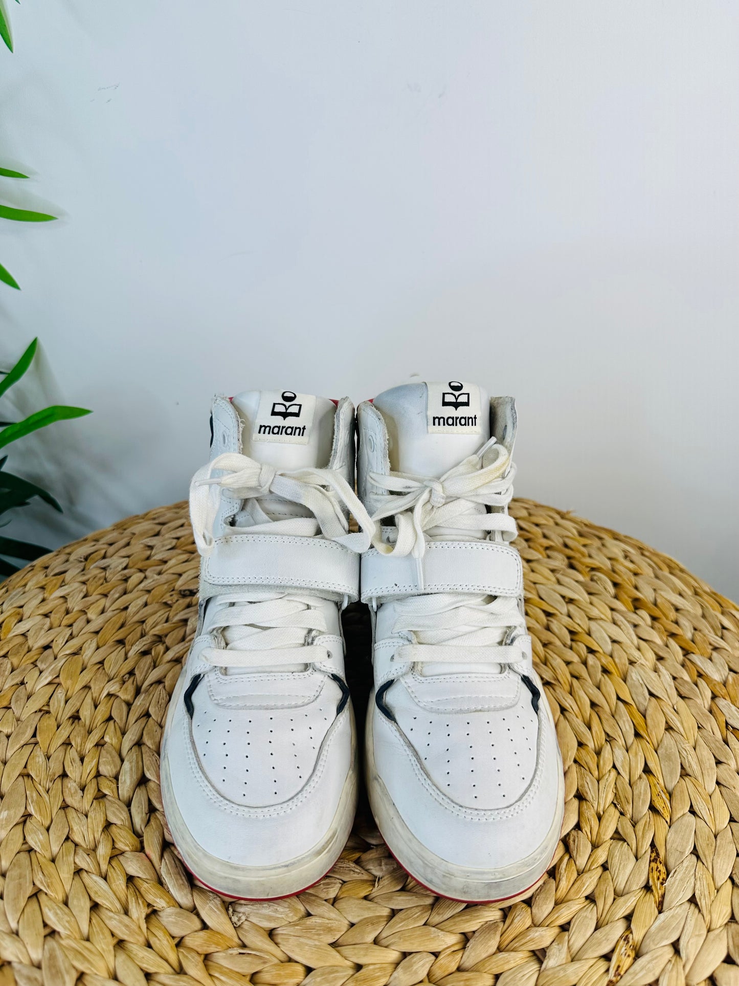 Leather Trash Trainers - Size 38