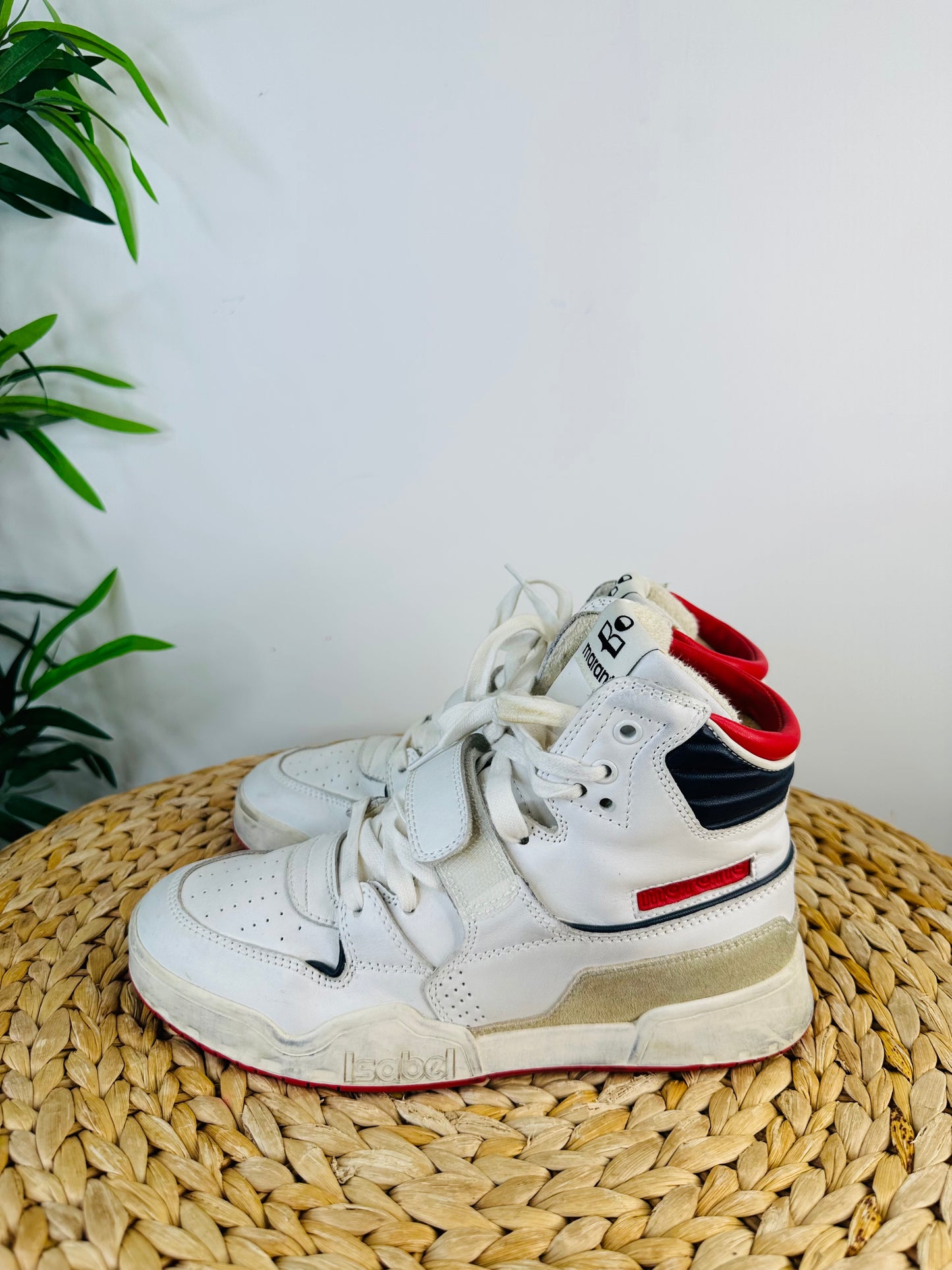 Leather Trash Trainers - Size 38