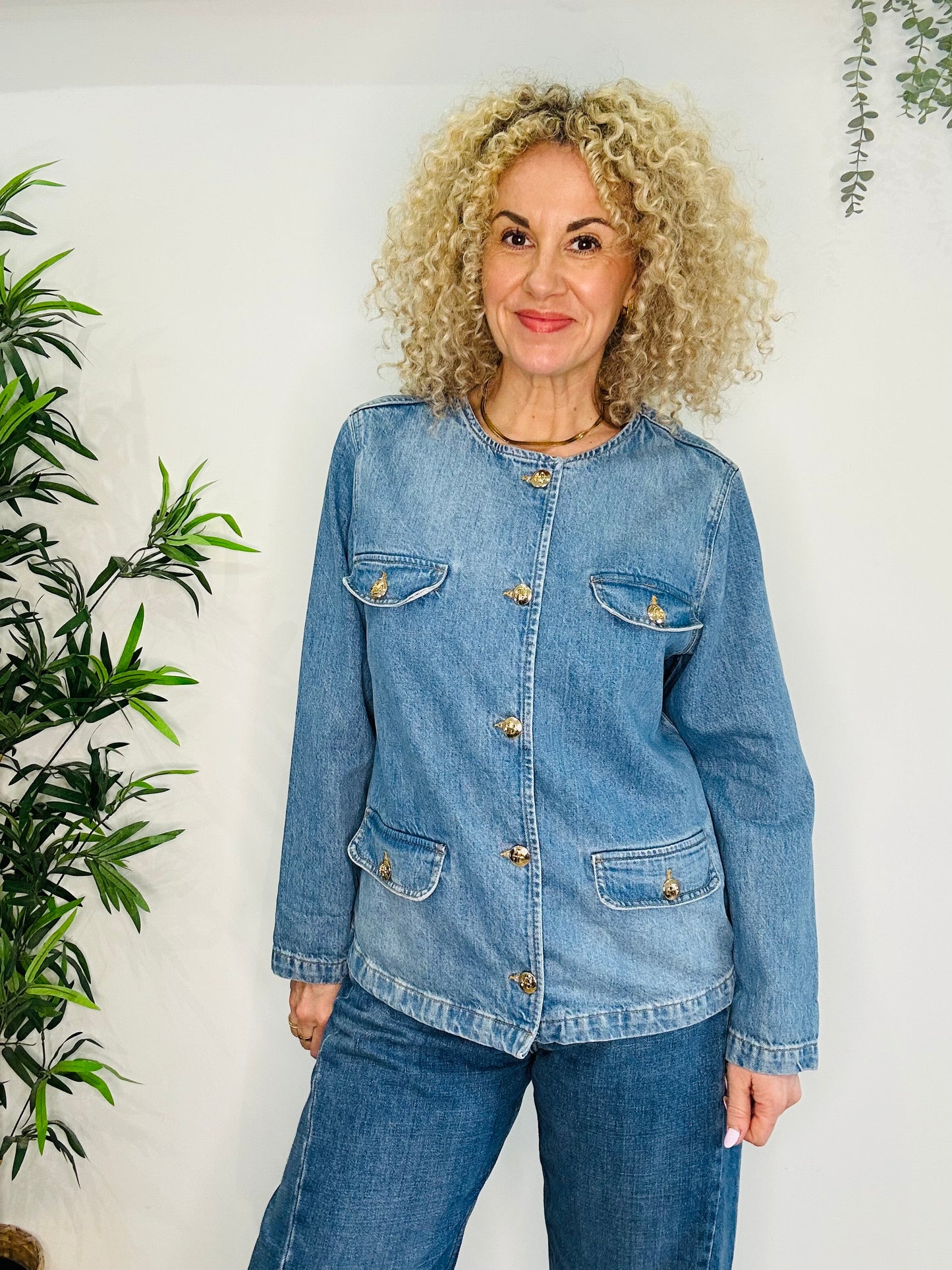 Denim Jacket - Size L