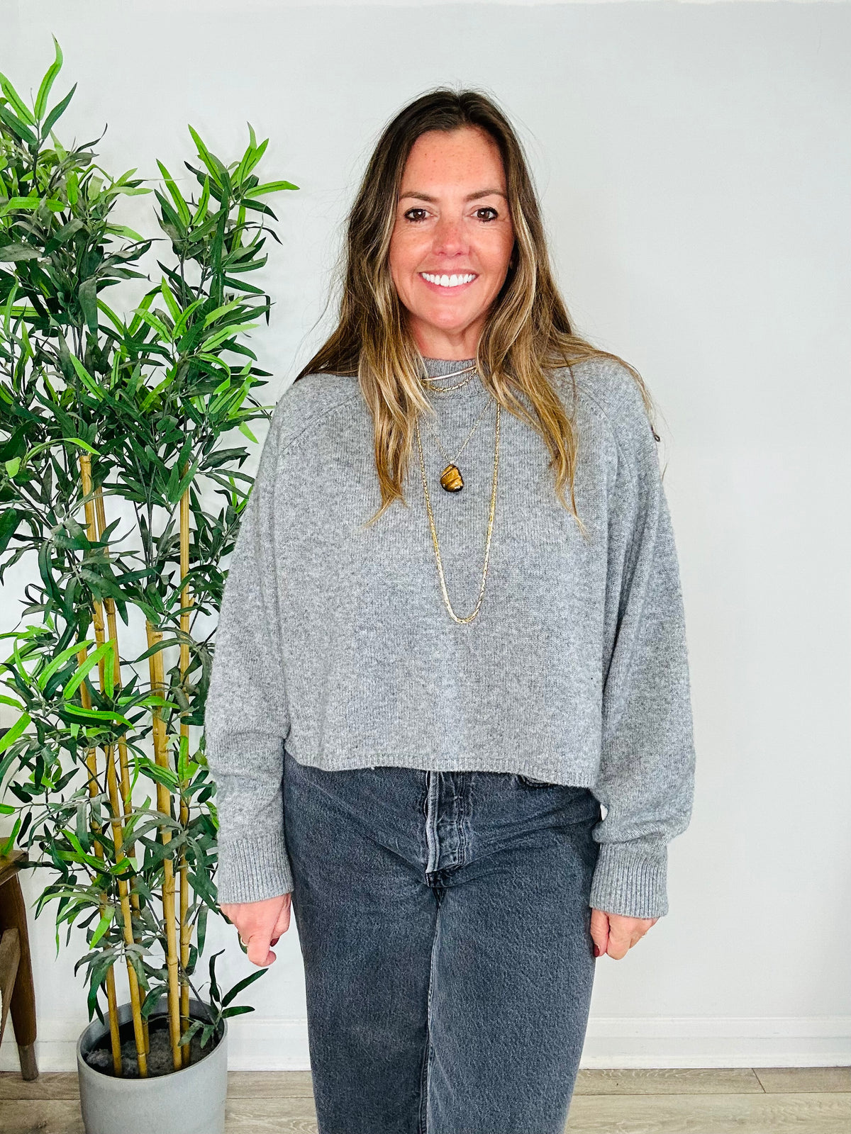 Cropped Jumper - Size S
