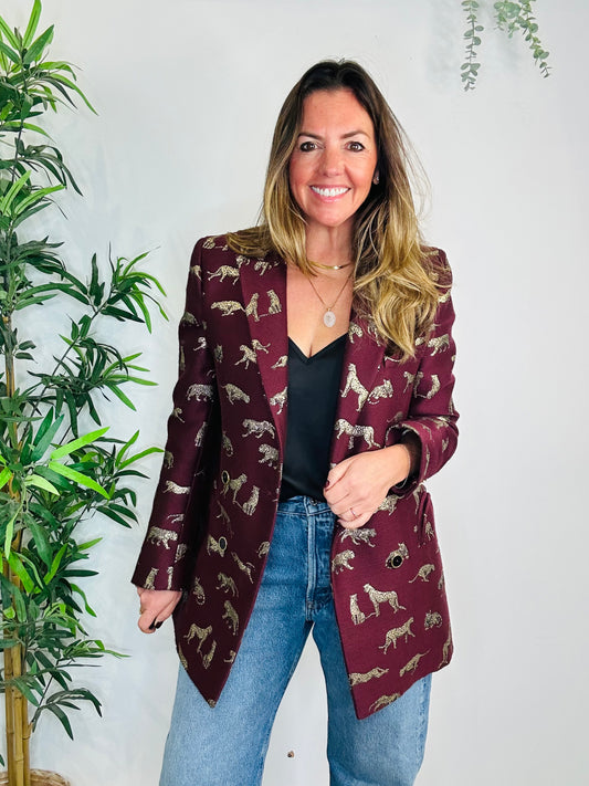 Leopard Everyday Blazer - Size II