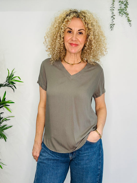 V-Neck Tee - Size M