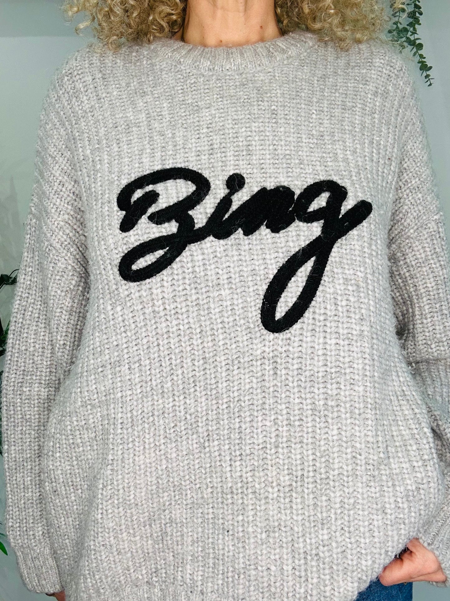 Chunky Knit Jumper - Size M