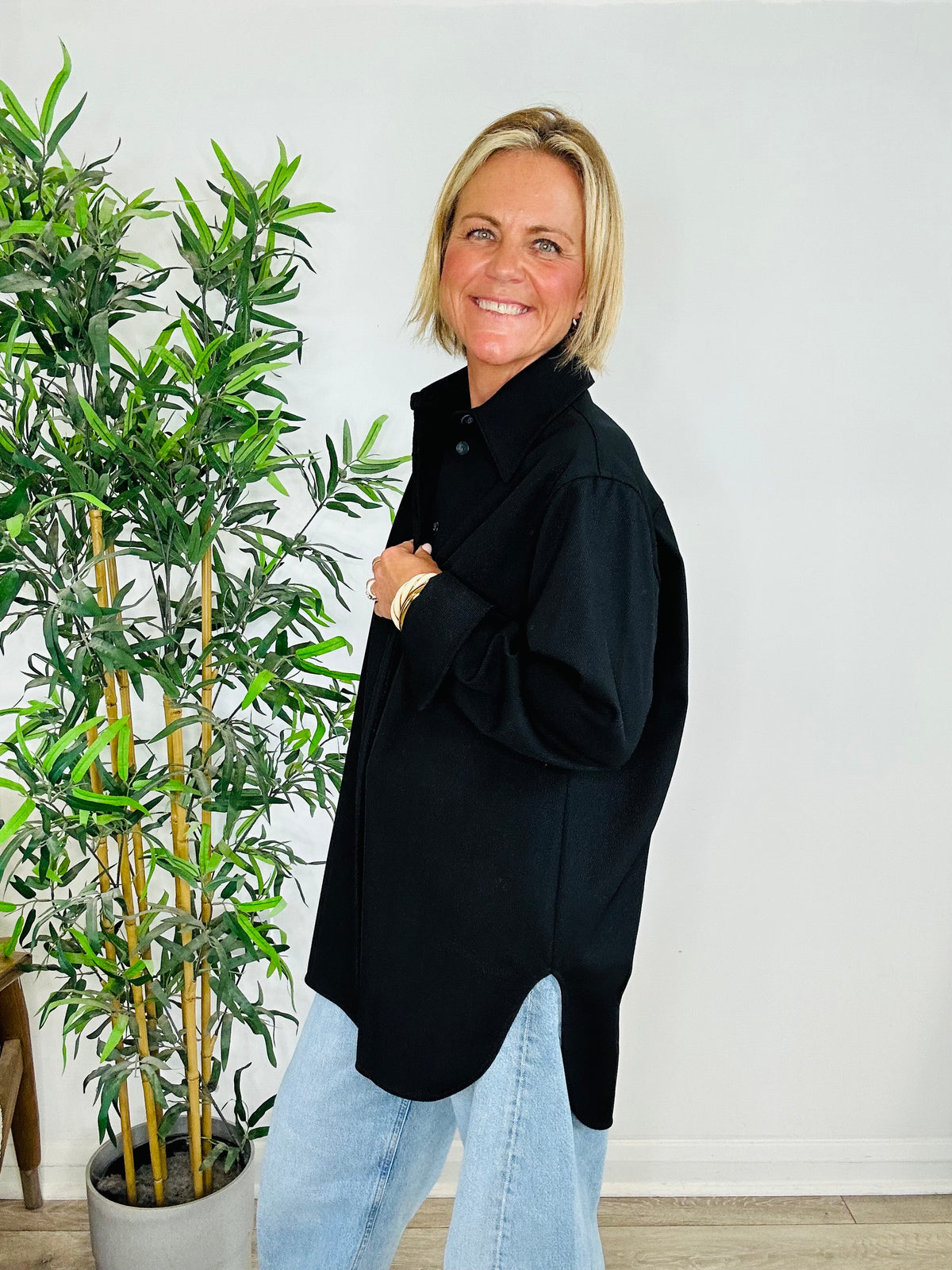 Wool Twill Shirt - Size 38