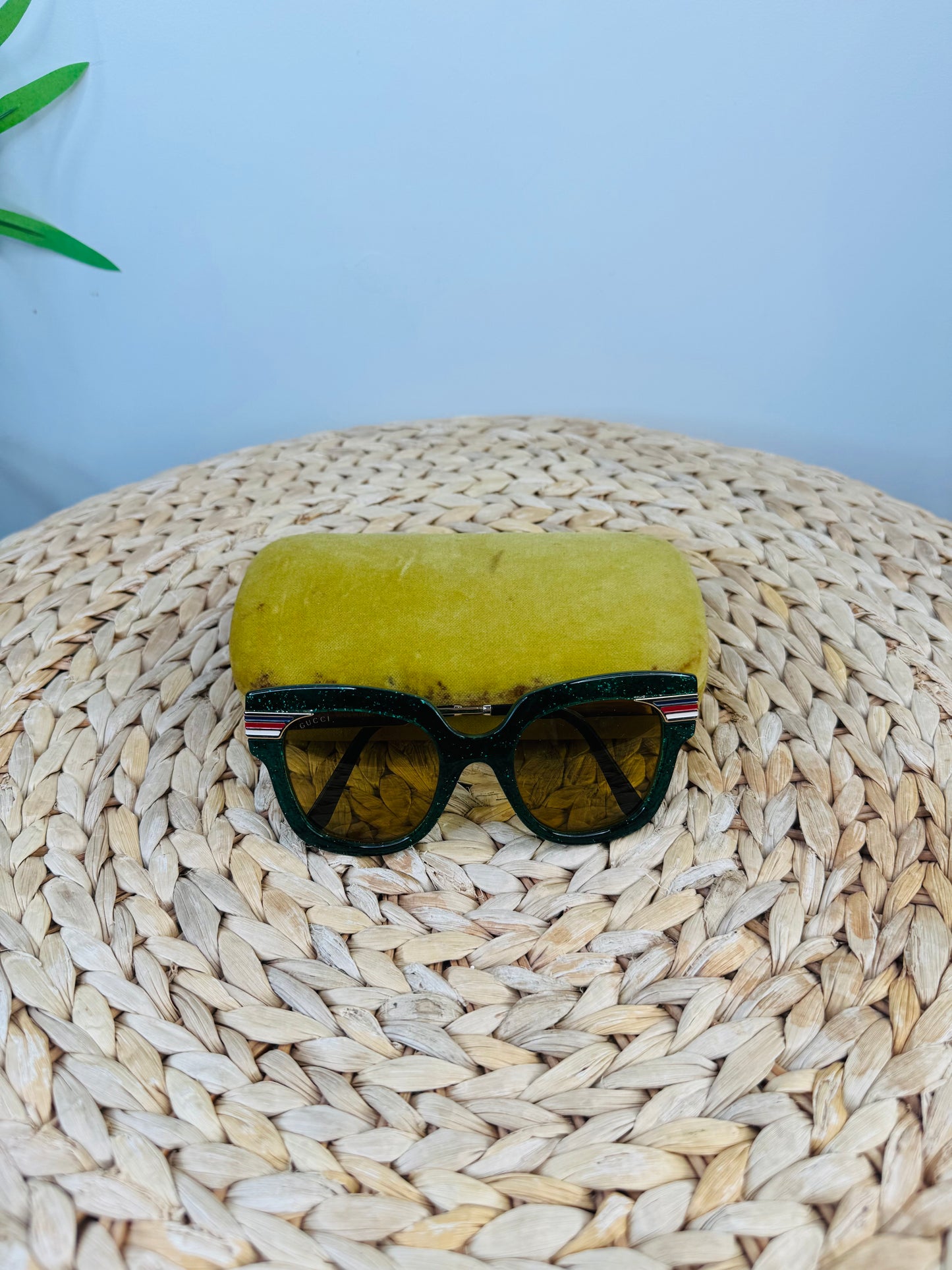 Glitter Frame Sunglasses